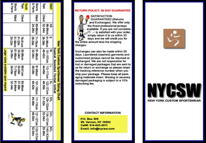 New York Custom Sportwear