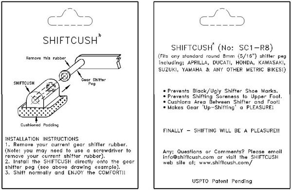 Shiftcush Package